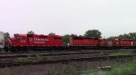 CP units trail on the BNSF local